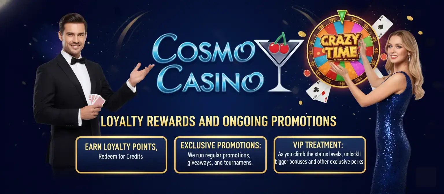 Cosmo Casino Loyalty Program and Ongoing Promotions